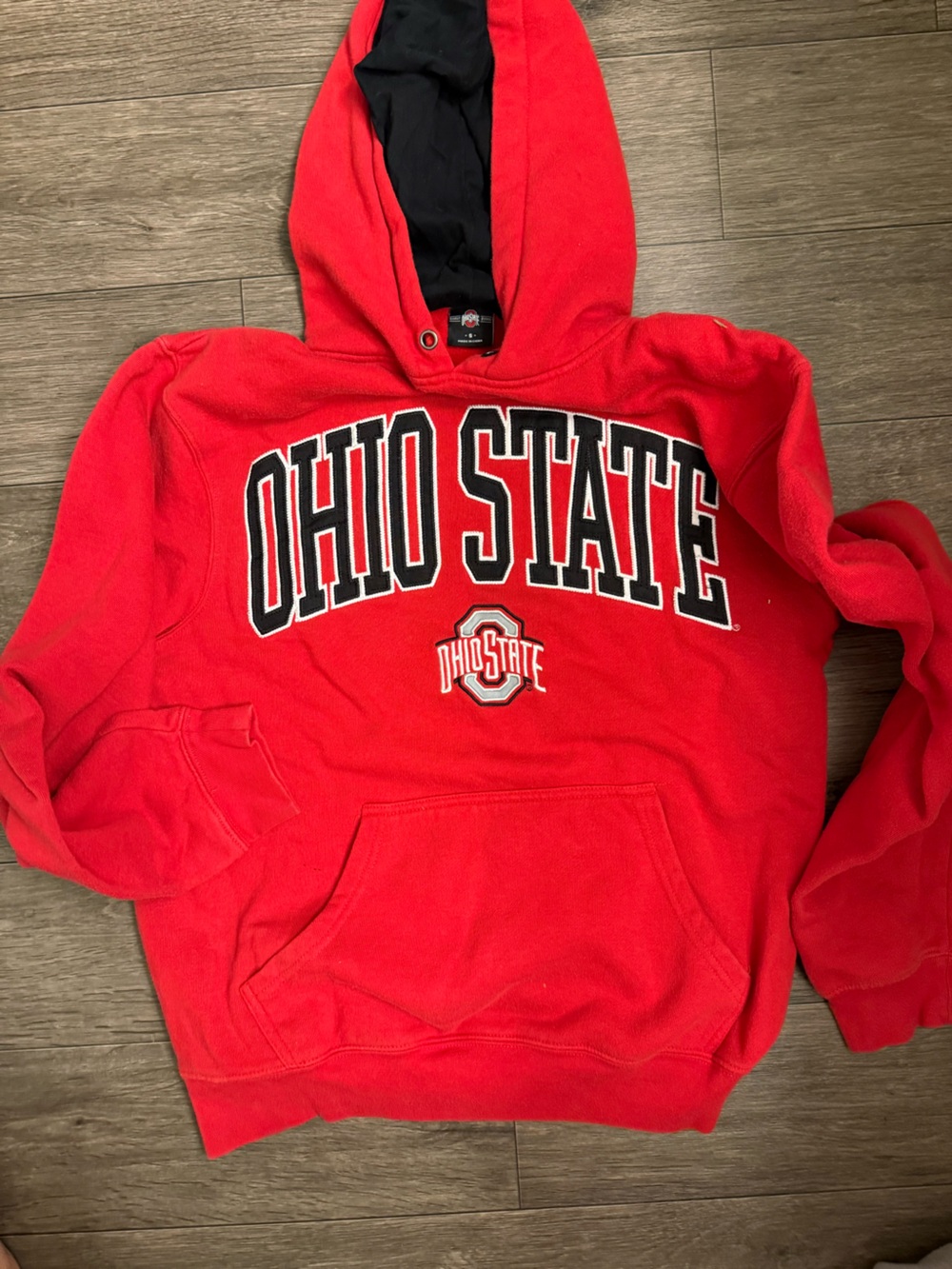 Ohio State Red Pullover Hoodie